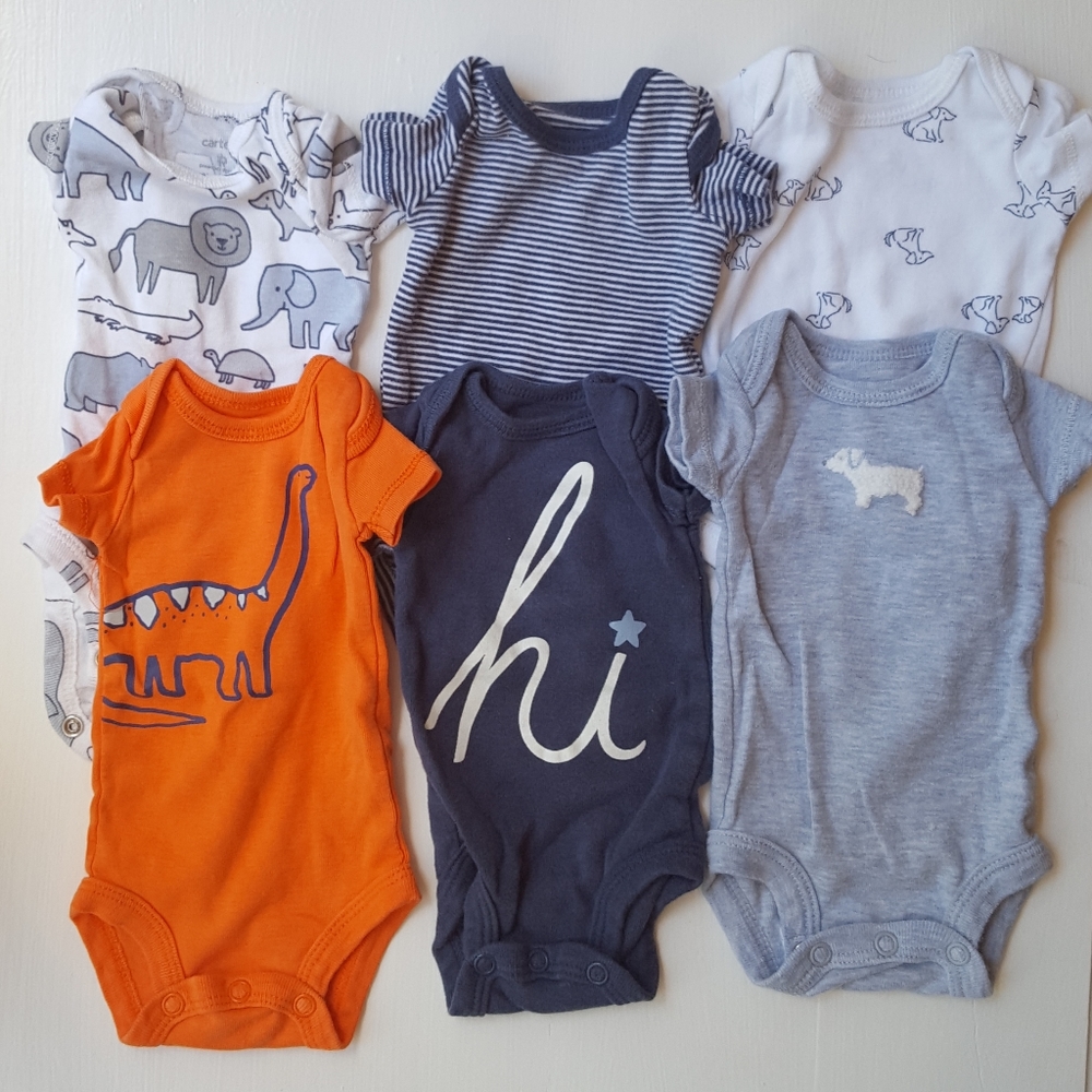 PREEMIE Carter's onesies